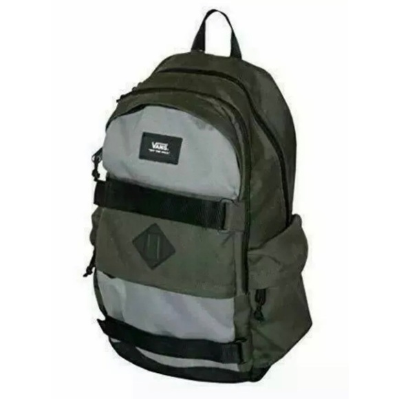 Vans Other - Vans Planned Pack 3 Grey Olive Laptop Backpack